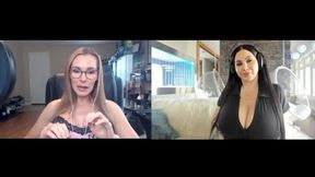 Busty Lesbian Skincare Roleplay Session