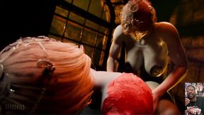 Transgender Orin Fucks Herself, Big Dick Widowmaker Gets Her Trans Hole Fucked so Good