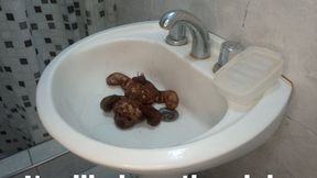 It will clean the sink.