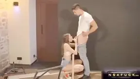 Gets Drilled On The Job With Stacy Cruz