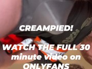 Massive hole stretching cock, construction site creampie. Cuntwrecker