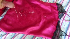 Final Sex Tape with Playboy Satin Nightie