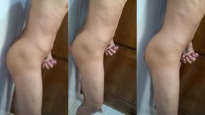 gozando com consolo na parede