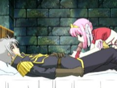 Cute hentai Princess sucking a stiff dick in the dungeon