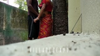 Village Living Lonly Bhabi Sex In Outdoor ( Official Video By villagesex91)