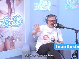 MarieJane LALIN GIRL tattooed amateur discovers SQUIRT on her 1st time - Juan Bustos Podcast