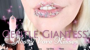 Gentle Giantess' Glossy Vore Kisses - HD - The Goddess Clue, Tinies Stuck To Glossed Lips, Licked Off And Swallowed Whole, Lip Gloss Fetish, Kisses, Sensual Giantess, Soft Voice