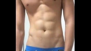 6-packs Asian jerking off