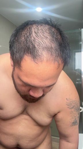 Got up need shower
