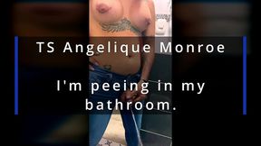 ts angelique monroe - pee video