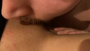 Step brother lick me on the table