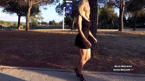 video 491nue en public et sucant la queue du cocu sur l autoroute ...