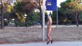 video 491nue en public et sucant la queue du cocu sur l autoroute ...