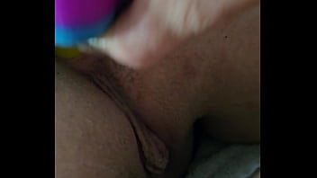 rainbow dildo anal