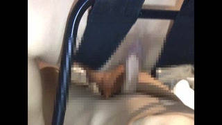 My Shaved Wife Cowgirl Position (Use sex chair)