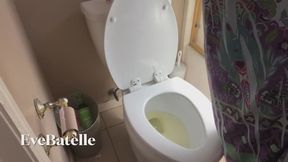 Caught Watching Housewife Eve In The Toilet
