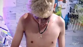 Jerking My Big Latino Cock Inside A Condom Filling It With Cum And Then Eating The Cum From The Condom