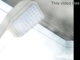 Hentai – Spying on My Busty Stepsister Taking a Bath [SUBTITLED]