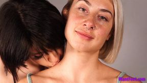 Sensational Neck Worship - Body Kissing - HD MP4