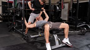 Roman Todd and Alexander Muller Pound Each Other Hard at the Gym - Falcon Studios