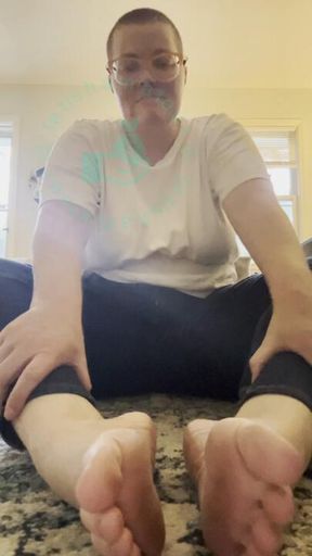 Stretching legs, feet promotion