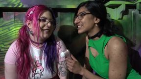 Three Girls Are Horny at the Club