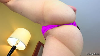 Arielle Lane - Sheer Pink Thong Try On 4K