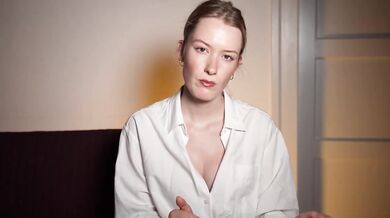 The backrooms secretary teases you raw in ASMR roleplay