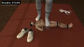 Giantes Trample Workout in Socks, POV