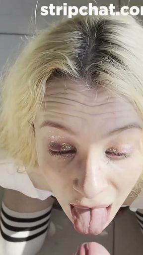 Amateur Teaser Compilation: Skinny Blonde BJ Squirt &amp; Rough Anal - VerhinizCouple   Clip 1