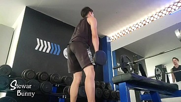 Training in the gym