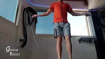 Training in the gym