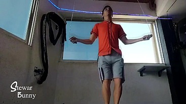 Training in the gym