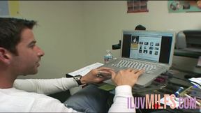 Awesome sex with babe with small tits