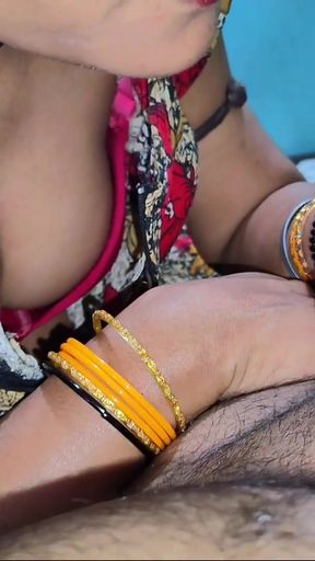 Indian pregnant bhabhi giving blowjob to her devar   Clip 1