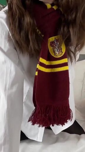 Transfem Hermione Anal Fuck with Slytherin Girl After Lessons