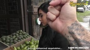 Carne Del Mercado - Anette Rios Busty Colombiana Latina Chica Rammed Hard In Her Tight Pussy