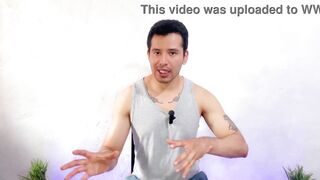 Watch as two guys fuck a married dude's tight ass and then stuff his giant weenie in as well!