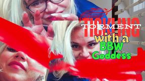 Curvy Sole Goddess - Feather tickling torment with BBW Goddess