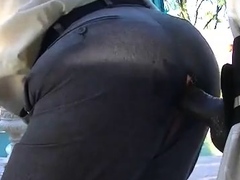 Daddy Rides Dildo in Dress Clothes