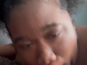 STEP DAD FINALLY LET ME SUCK HIS BIG BLACK COCK