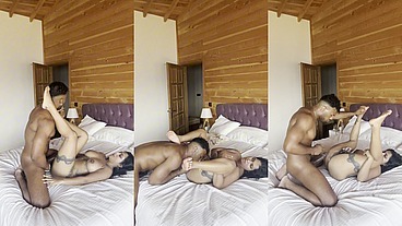 Big daddy TROY took his time to warm me up before destroying my pussy!