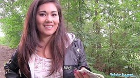 Asian Cutie Fucked By A Stranger For Money