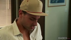 Sexy Latina gets fucked in her office