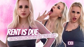 Rent Is Due - Roommate Makes You Eat Your Cum (CEI)