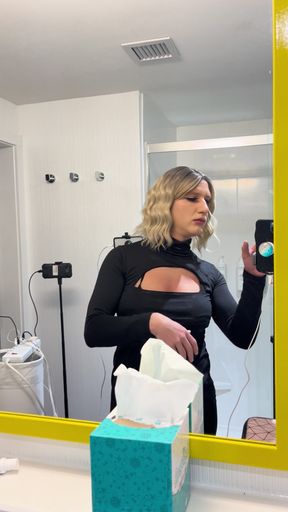 Male to Blonde Beauty Female Makeover Transformation