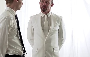 Mature Bishop fucks twinks inexperienced asshole raw