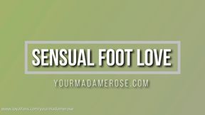 Sensual Foot Love