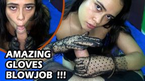 GLOVE FETISH BLOWJOB 260328BI5 VIOLET USING NEW SEXY GLOVES WHILE SUCKING COCK (ENTIRE SCENE) + FREE SHOW (FULL HD MP4)