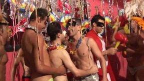 Gay cabaret pervert orgy